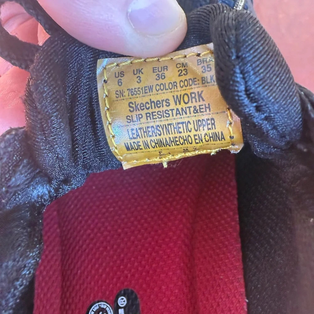 Sketchers women relaxfit slip resistant work shoes size 6 - Picture 6 of 16